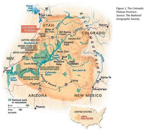 Colorado Plateau Map