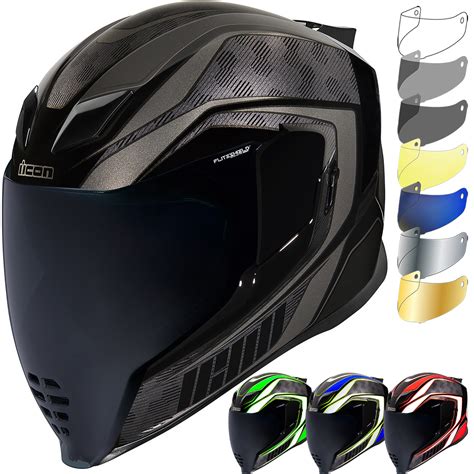 Icon Airflite Raceflite Motorcycle Helmet & Visor - Full Face Helmets - Ghostbikes.com