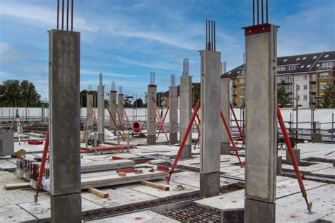 Precast Concrete Column Design & Construction | Milbank