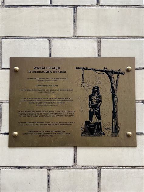 William Wallace Memorial – London, England - Atlas Obscura