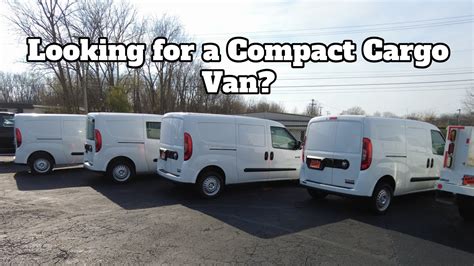 Where Did All the Small/Compact Cargo Vans Go? - YouTube