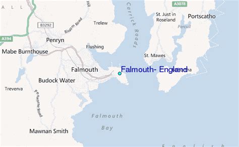 Falmouth, England Tide Station Location Guide