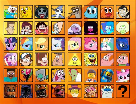 Super Smash Bros Cartoon Roster (UPDATE 5) by Broxome on DeviantArt