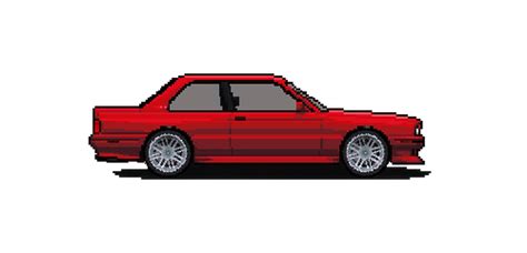 Pixel car assets pack with 8 cars(colour change) by Apokalips123