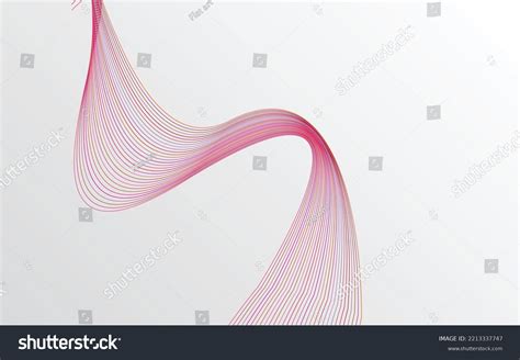 Abstract Red Wavy Lines Background Stock Vector (Royalty Free) 2213337747 | Shutterstock