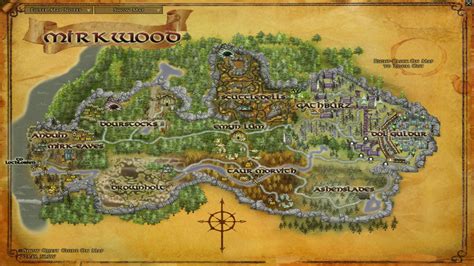 File:Mirkwood map.jpg - Lotro-Wiki.com