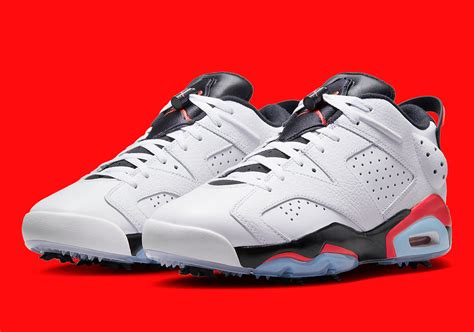 Air Jordan 6 Golf "White/Infrared/Black" DV1376-106 | SneakerNews.com