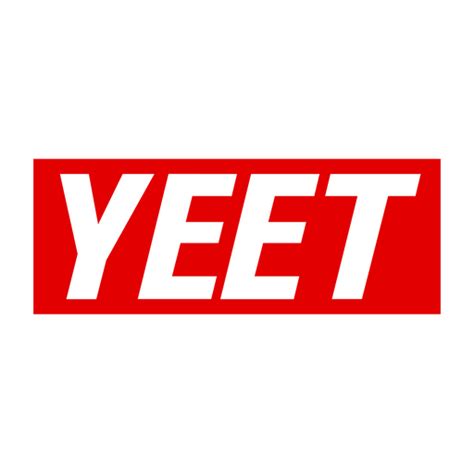 YEET Sticker - Sticker Mania