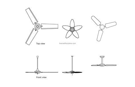 Ceiling Fan Symbol Floor Plan | Shelly Lighting