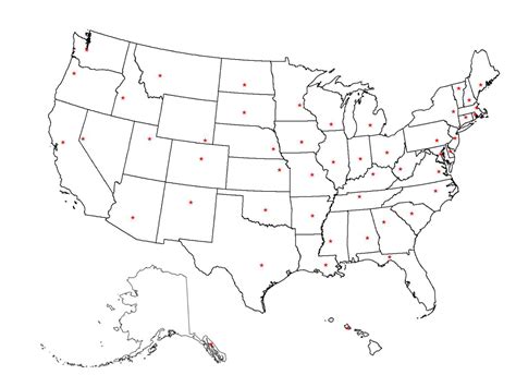 15+ Blank map of the united states with capitals ideas in 2021 – Wallpaper