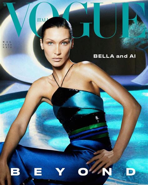 BELLA HADID for Vogue Italy, May 2023 – HawtCelebs