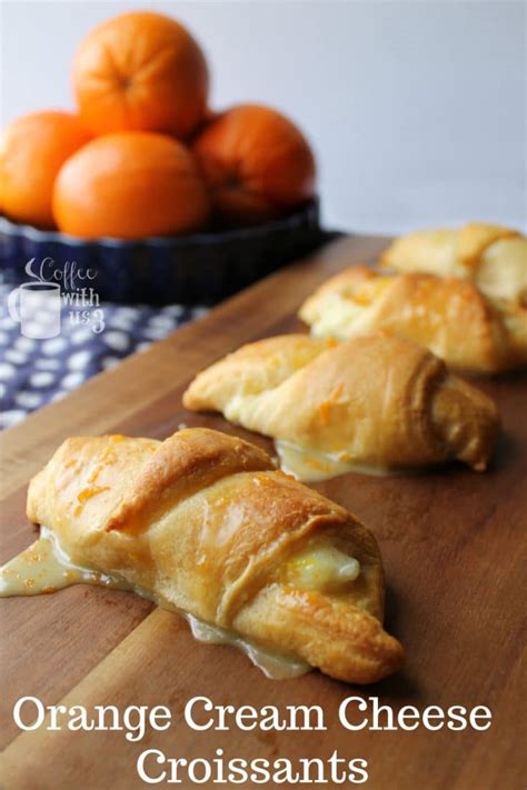 Orange Cream Cheese Croissants | Coffee With Us 3