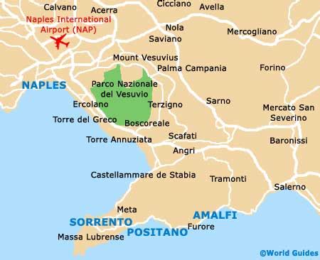 Sorrento Italy Map