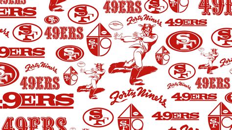 Download 800 49ers logo white background For sport designs and posters