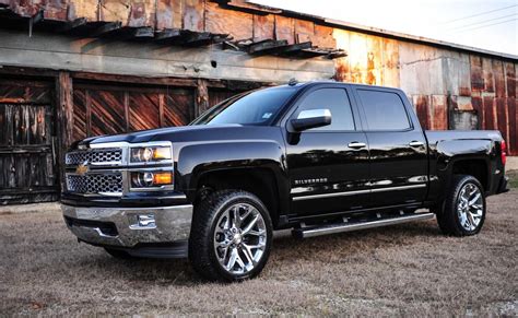 2014 chevy silverado 1500 ltz black widow lifted truck – Artofit