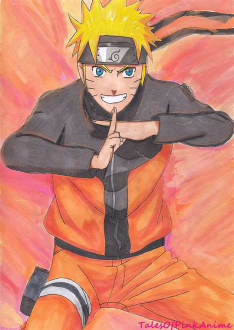 Speed Drawing: Naruto Shippuden Naruto Uzumaki by TalesOfPinkAnime on DeviantArt