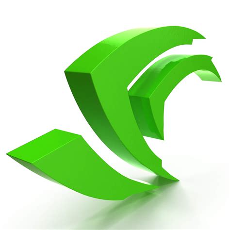 Nvidia Logo - 3D Model by CGPixel