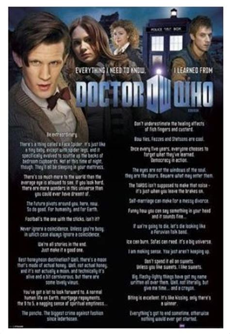 Buy Doctor Who - 11th Doctor Quotes Poster in Posters | Sanity