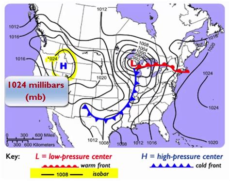 Weather Pressure Map | Color 2018