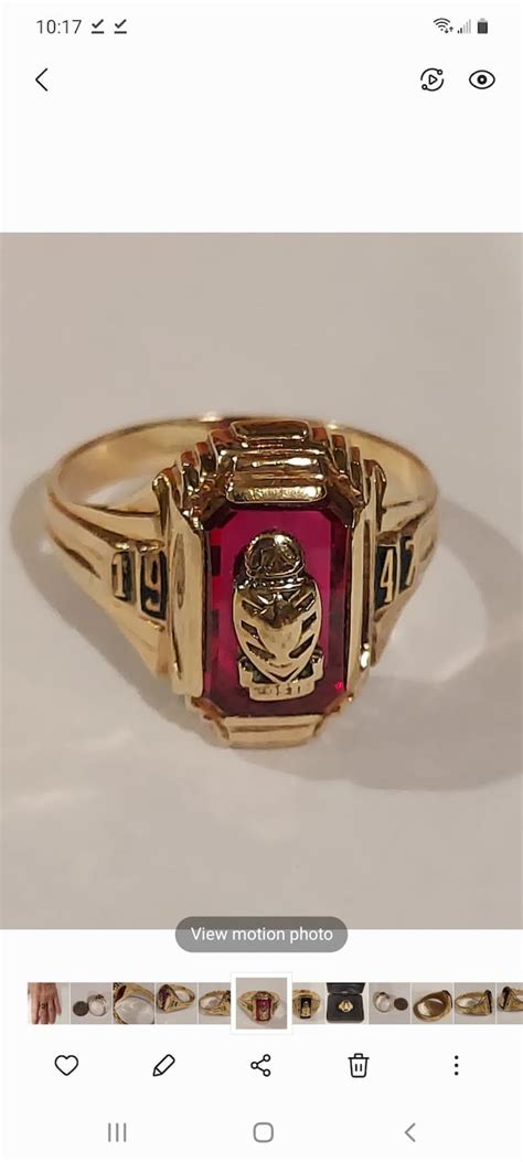 Vintage class ring 10k - Gem