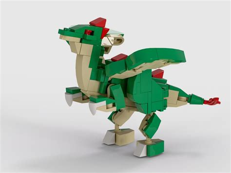 LEGO MOC Dragon by Max Subtle Creations | Rebrickable - Build with LEGO