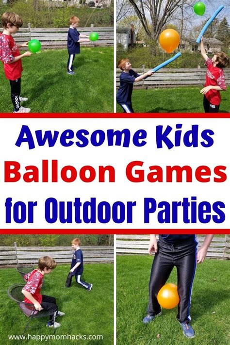 15 Awesome Balloon Games for Kids at Parties & Home | Happy Mom Hacks