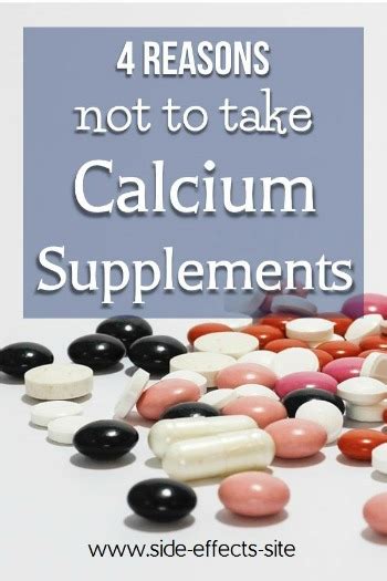 Calcium Side Effects Can Make You Lose Your Mind