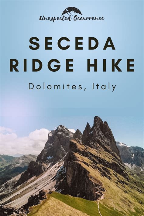 The Best Seceda Hike in the Dolomites • Unexpected Occurrence