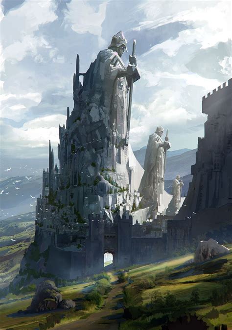 Fantasy-Castles-16 Fantasy Castles: 60 Castle Art Paintings | Fantasy concept art, Fantasy ...