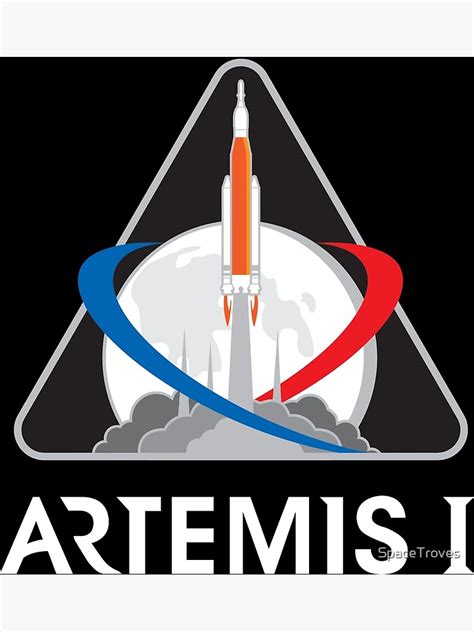 "Artemis I Logo - SLS Mission 1 of NASA Artemis Program" Poster for Sale by SpaceTroves | Redbubble