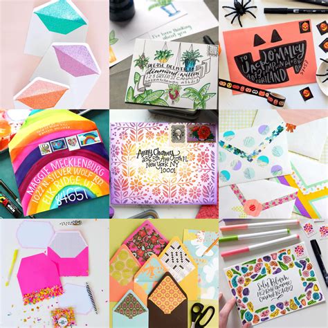 Decorate Envelopes with These Cool Ideas - Mod Podge Rocks