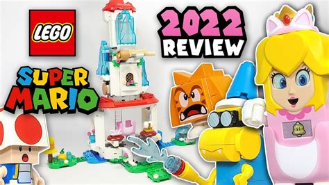 LEGO Super Mario Cat Peach Suit and Frozen Tower (71407) - 2022 Set Review | Brick Finds & Flips