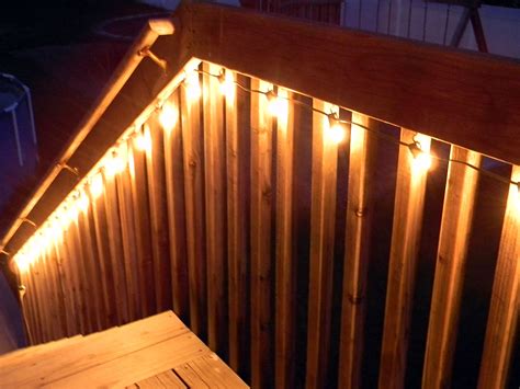 Deck Railing Lighting Ideas | Railing Design Website