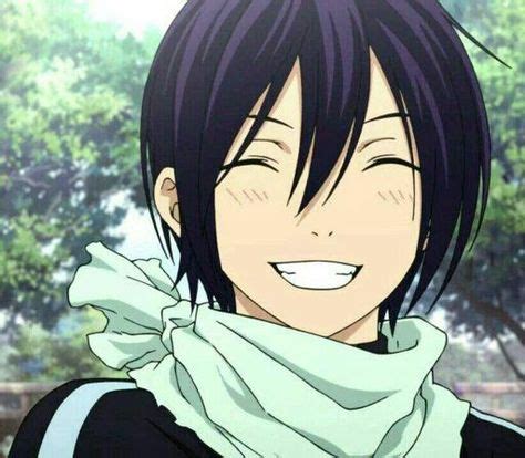 Yato smiling | Postacie z anime, Anime, Rysunki