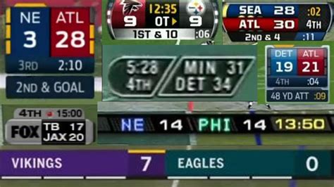 Evolution of NFL Scoreboards | Part 1 - FOX - YouTube