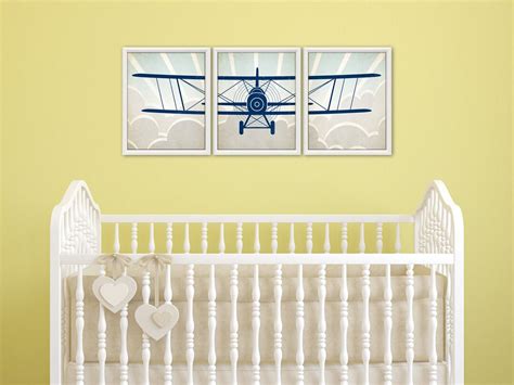 AIRPLANE Wall Art Airplane Decor, Airplane Art Print, Airplane Nursery - Etsy