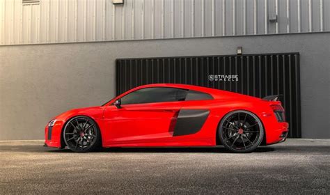 Lady in Red: Audi R8 Enhanced with Carbon Fiber in 2023 | Audi, Dream cars audi, Audi r8