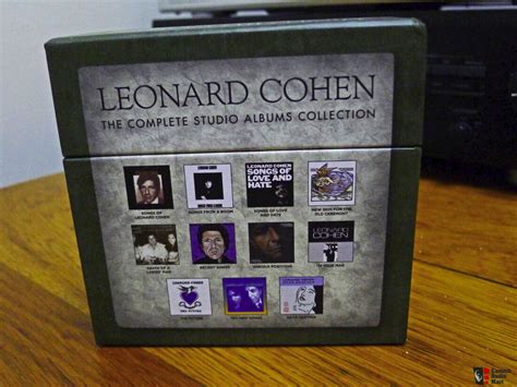 Leonard Cohen CDs - The complete studio albums collection Photo #1114729 - Canuck Audio Mart