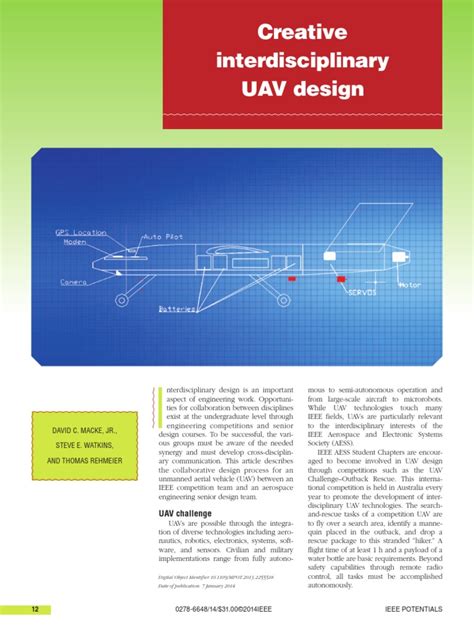 Uav Design | PDF | Unmanned Aerial Vehicle | Airplane