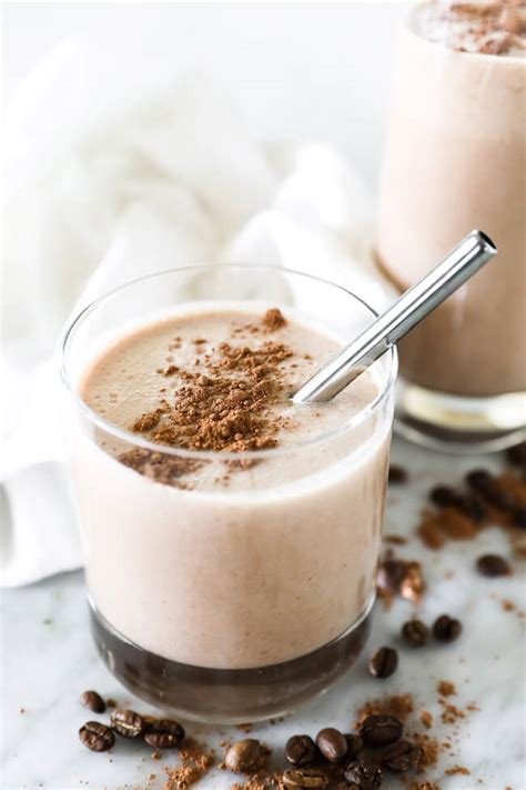 Dairy-Free Coffee Smoothie (Paleo + No Added Sugar) - Real Simple Good