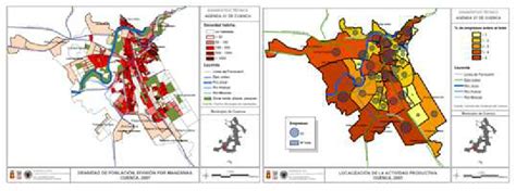 GIS maps examples: density population and economic activities | Download Scientific Diagram