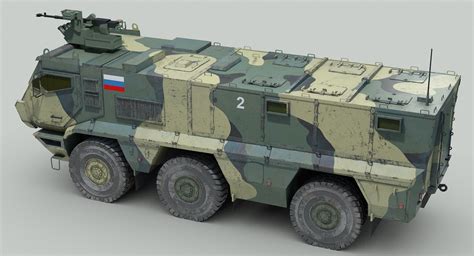 Russian kamaz typhoon armored truck 3D model - TurboSquid 1375417