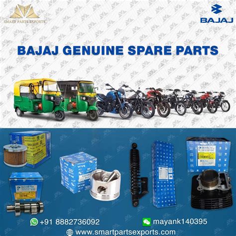 Genuine Bajaj Spare Parts exporter in ethiopia: Smart Parts Export