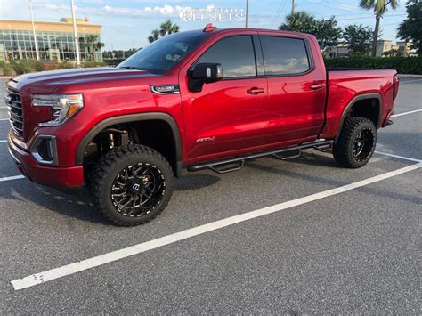 2019 GMC Sierra 1500 TIS 544bm Fabtech Suspension Lift 4" | Custom Offsets