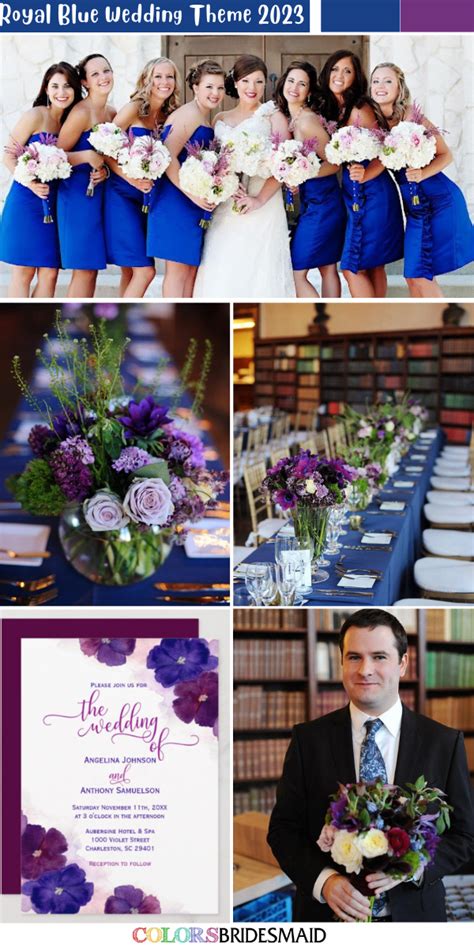 8 Best Royal Blue Wedding Color Combos for 2023 - ColorsBridesmaid