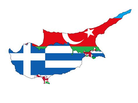 Cyprus Flag Map by DK-18 on DeviantArt