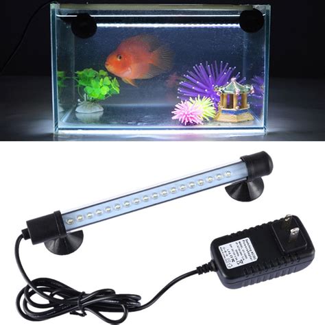 2019 High Quality Aquarium Fish Tank LED Decor Light Waterproof 18/28 ...