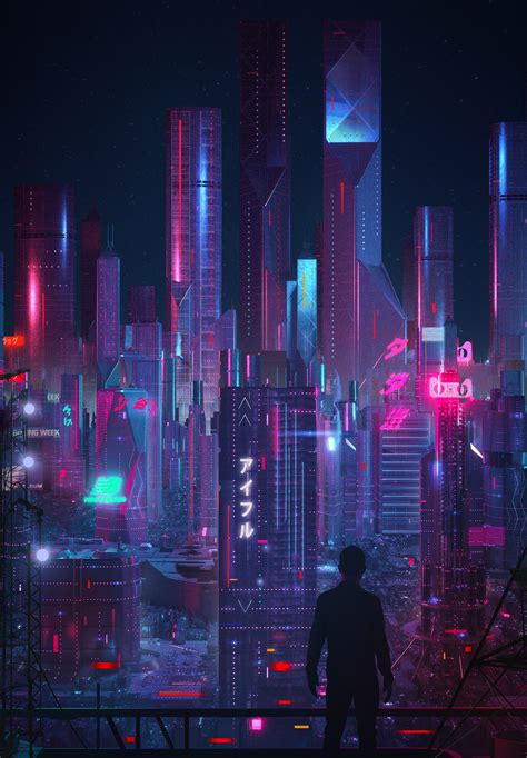 Futuristic Aesthetic Wallpaper