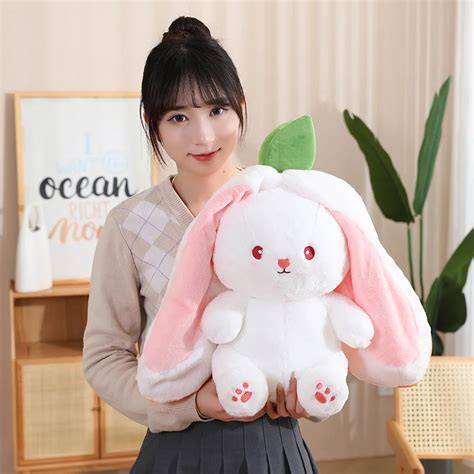 Kawaii Fruit Bunny Strawberry Plush - Limited Edition