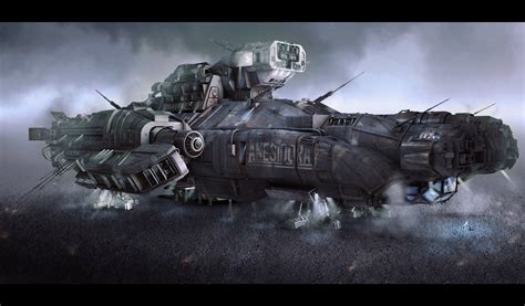 Alien Isolation_Ships by Brad Wright : ImaginaryStarships